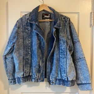 Vintage Acid Wash Denim Jacket